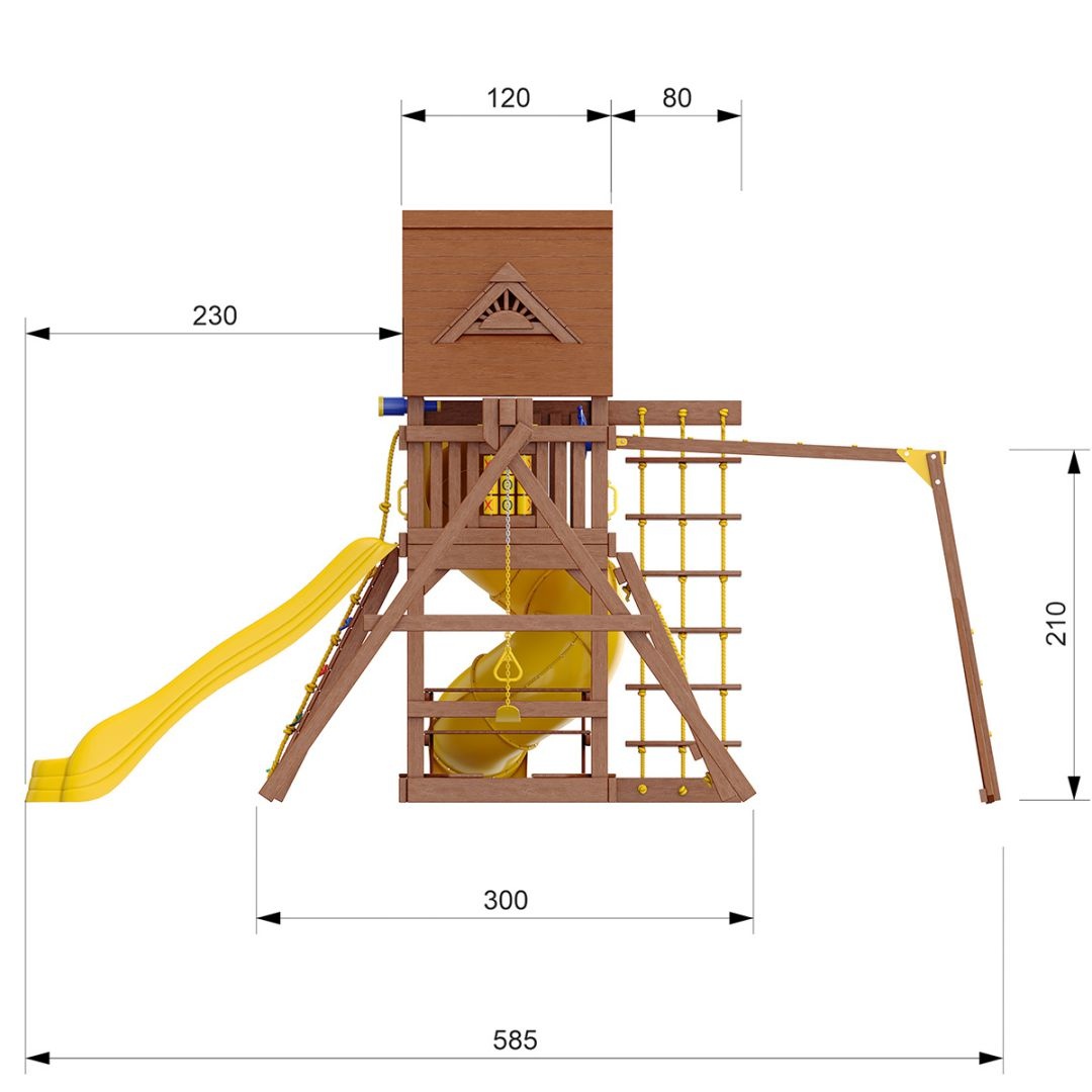 Детский игровой комплекс New Sunrise Форт-4